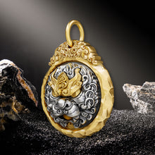 Load image into Gallery viewer, 【好文創】平安山鬼花錢·吞金獸紀念章·中錢博出品