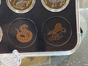 第二套生肖紀念幣套裝（含2枚預售）UNC