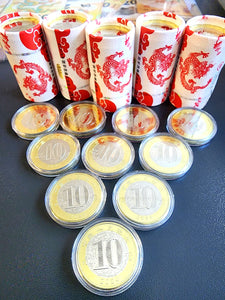龍幣單枚盒裝•2024年賀歲雙色銅合金紀念幣